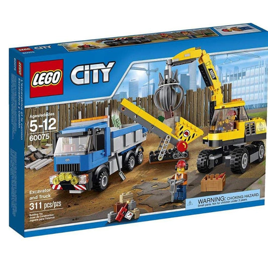 LEGO City Demolition 60075 Excavator and Truck