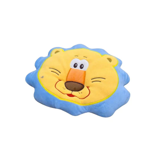 Cute Lion Face Baby Pillow Soft Supportive Head Cushion