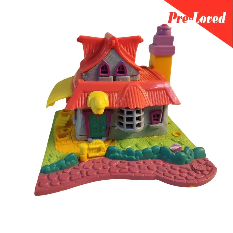 1994 Vintage Lot Polly Pocket Dolls Light-Up Kitty House Premium Pre-loved