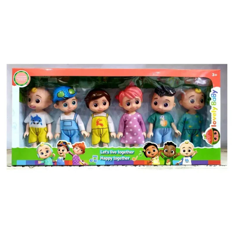 CoComelon Friends & Family – 6-Figure Pack for Fun & Playful Adventures