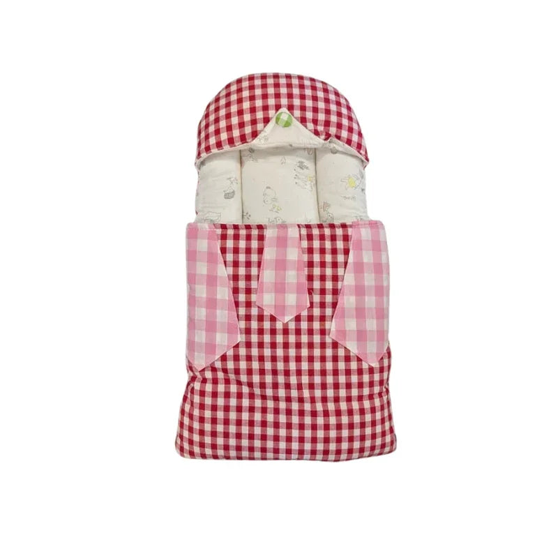 Cozy Baby Sleeping Bag with Pillow – Soft & Stylish Comfort for Newborns