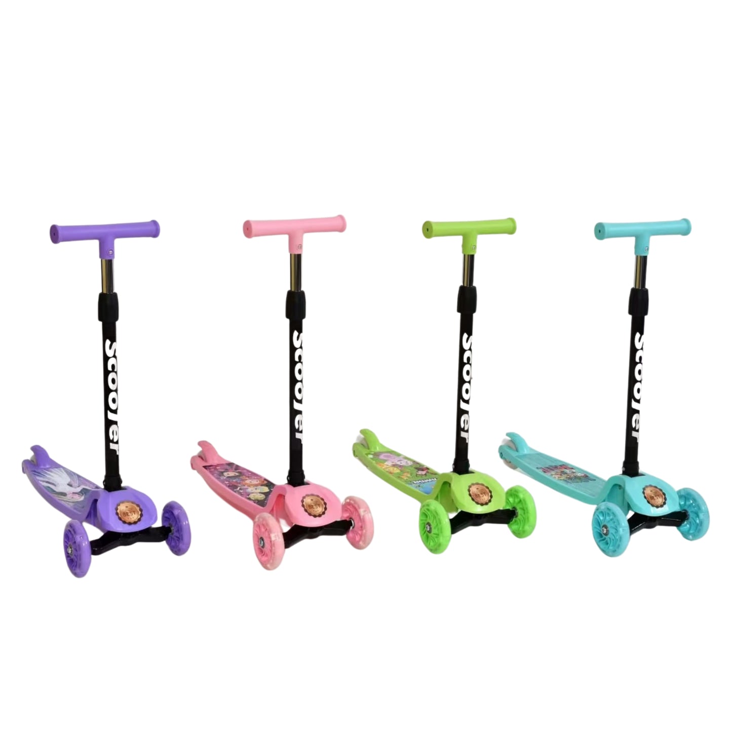 FunRide 3-Tier Kids Scooty – Safe, Stylish & Smooth Ride