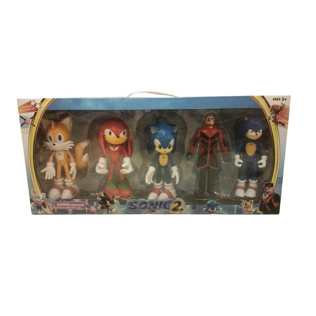 Sonic The Hedgehog Action Figures 5Pcs