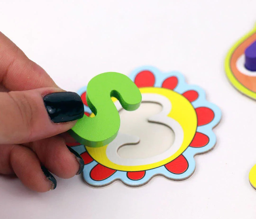 Fun with Numbers & Letters Educational Pairing Game for Kids