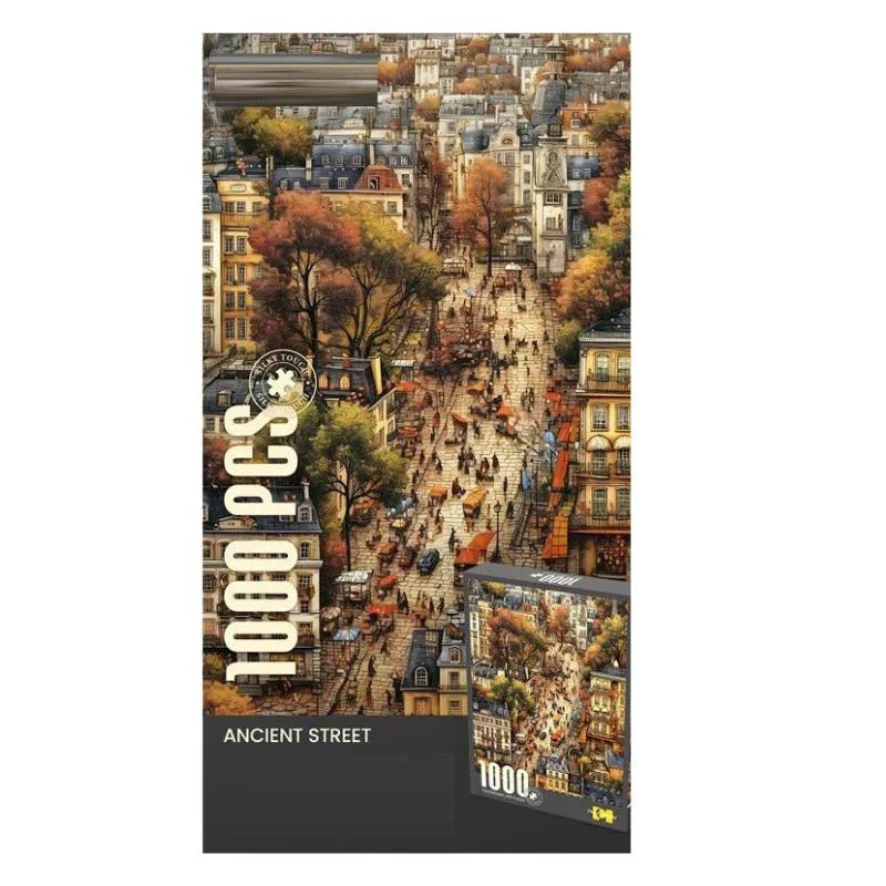 Jigsaw Ancient Street Puzzle-1000 Pcs