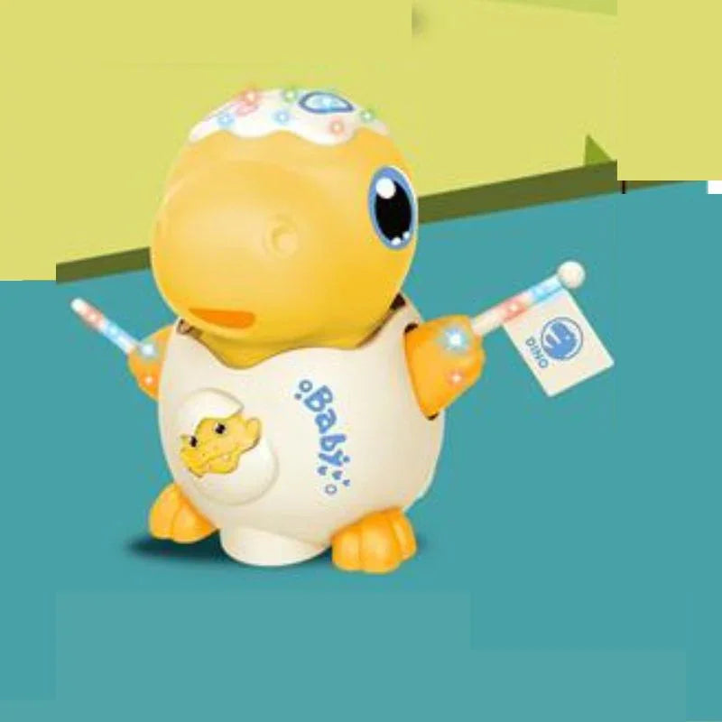 Musical Dinosaur Toy With Dynamic Lighting, Head And Wing Movements