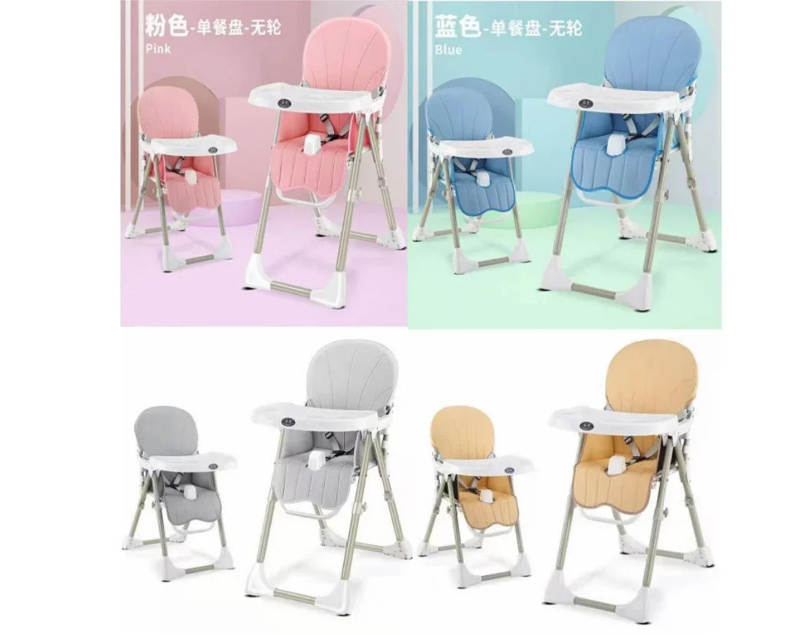Adjustable Baby High Chair Comfortable and Stylish Feeding Seat for Kids