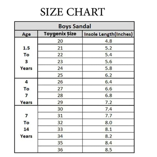 Sandals Floaters For Kids (M-1)