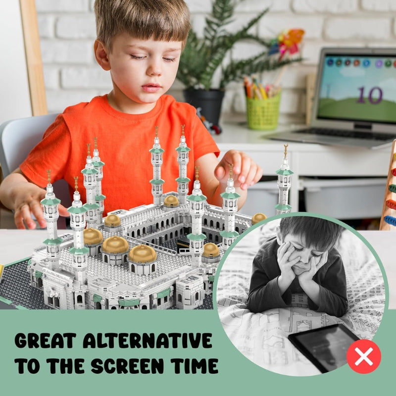 Mosque of Mecca Building Blocks Set For Kids