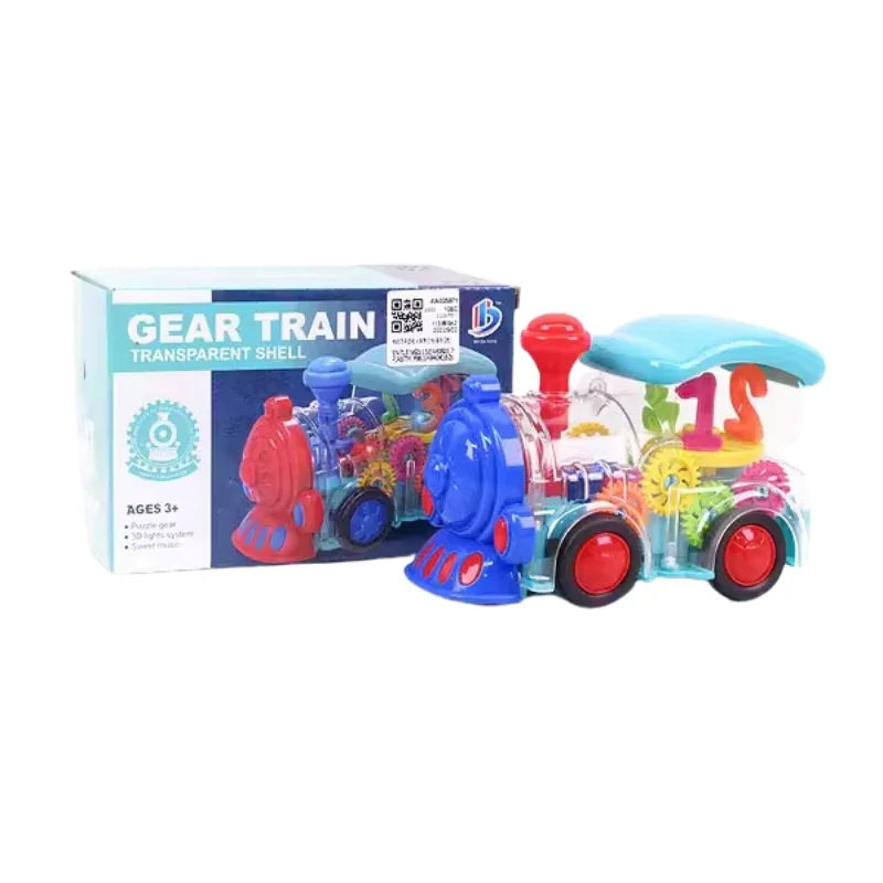 Gear Train With Light & Music Toy For Kids Assorted