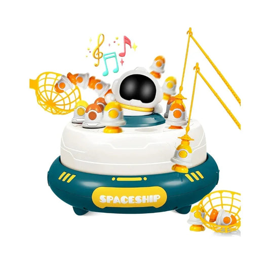 2-In-1 Rocket Launcher Turn Table Game For Kids (Deal)