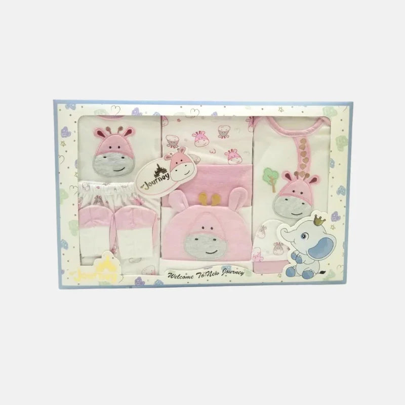 Journey Newborn Baby Gift Set - 10 Pcs - Pink
