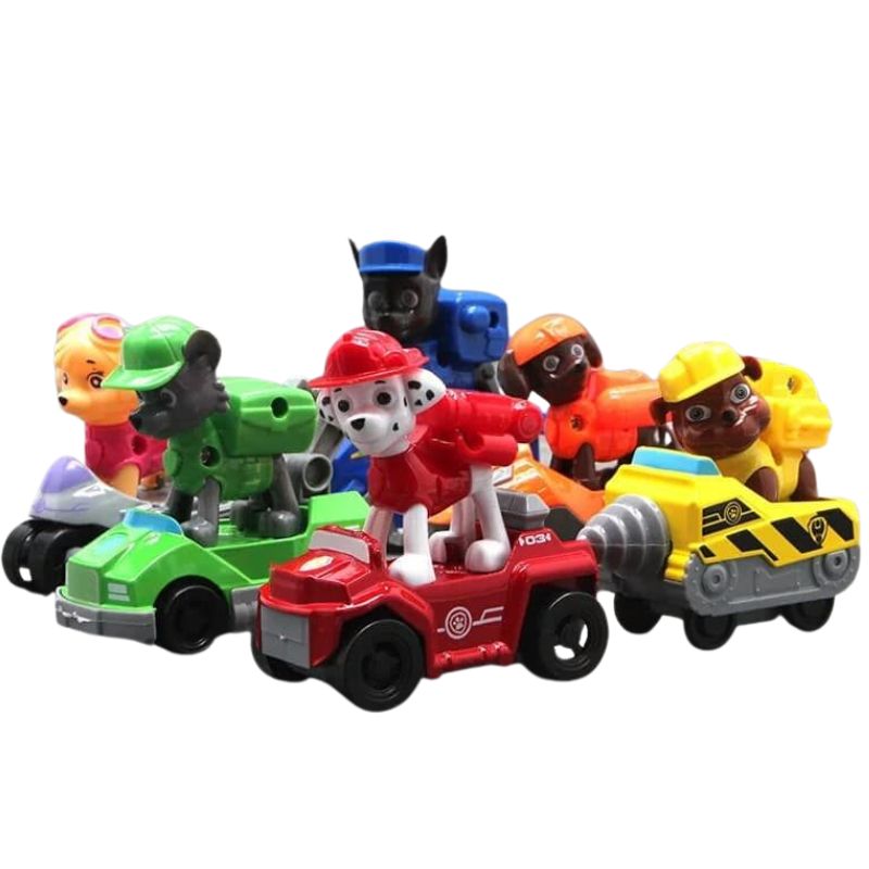 Race To The Rescue- Paw Patrol Alloy Pull Back Car Series