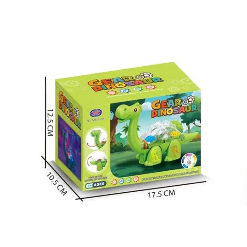 Battery Operated Cartoon Animal Toy With Light And Music