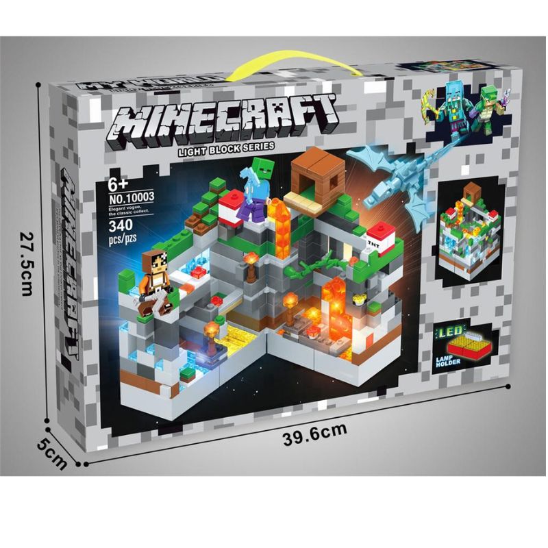 Minecraft Building Blocks With LED Lights 340 Pcs Price In