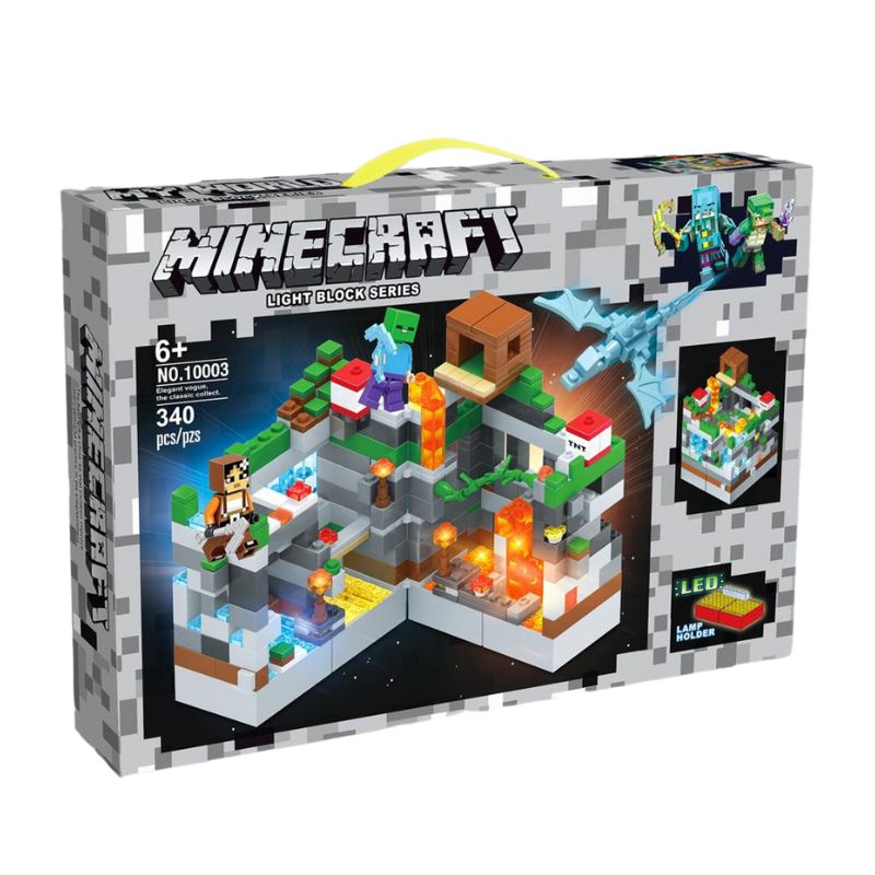 Minecraft Building Blocks With LED Lights 340 Pcs Price In