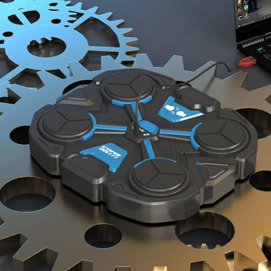 Interactive Music Boxing Trainer with Adjustable Speed & LED Targets – Fun Home Gym Workout Machine