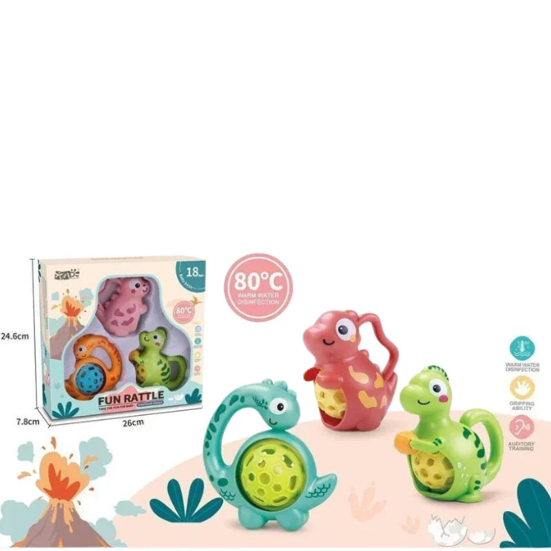 3Pcs Rattle Set For Fun