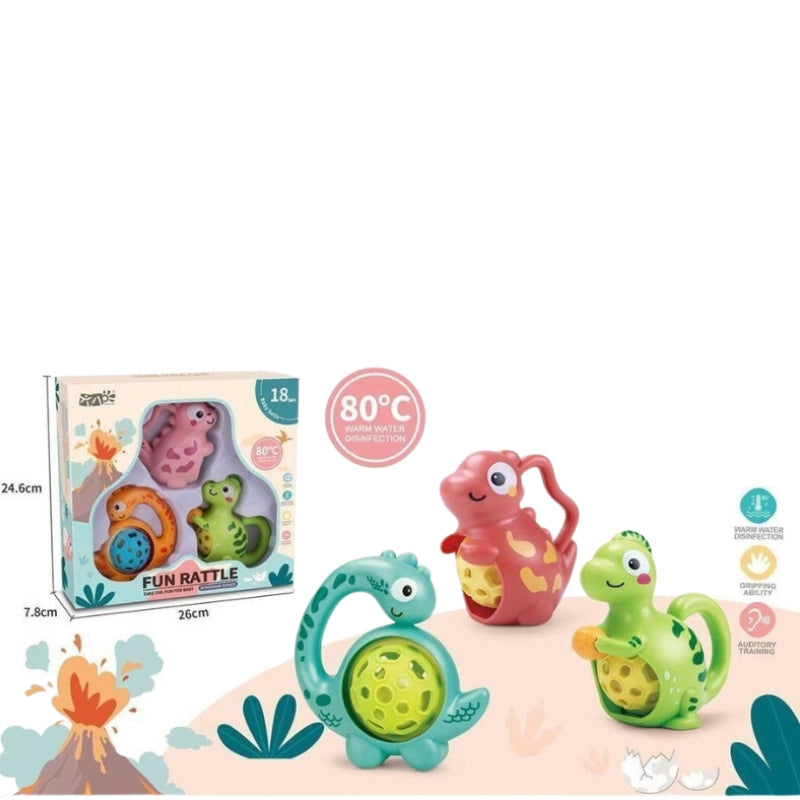 3Pcs Rattle Set Price In Pakistan, 3Pcs Rattle Set For Fun