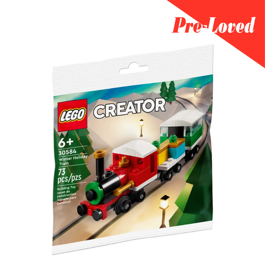 LEGO 30584 Creator Winter Christmas Train (Without Box)