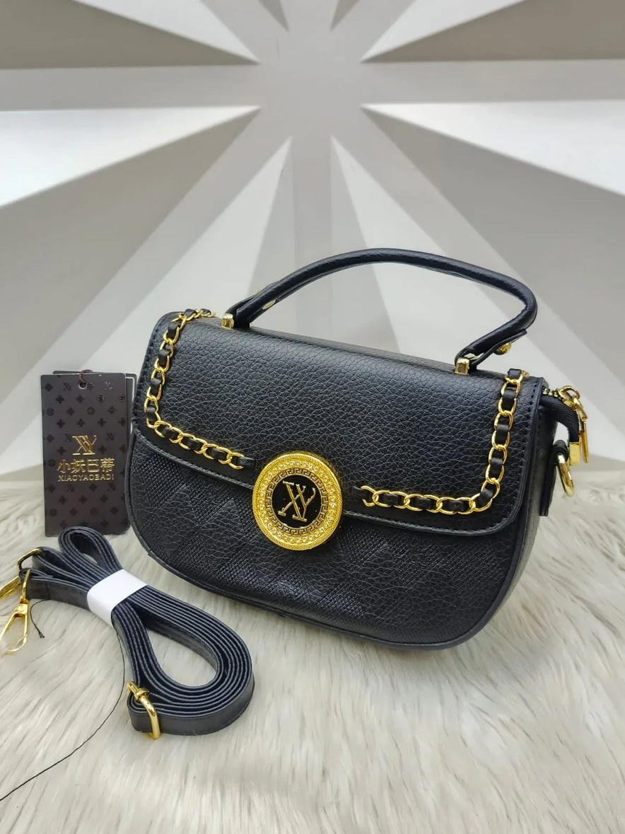 Mini Chain Crossbody Handbag for Girls Elegant Shoulder Bag
