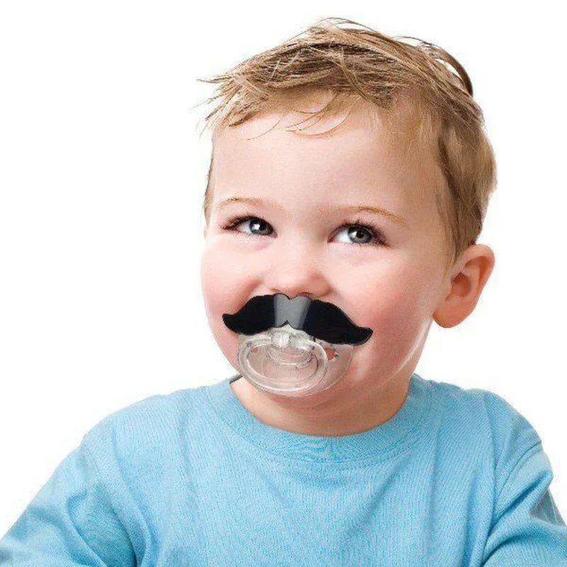 Lil’Gent Mustache Pacifier – Adorable Style Meets Soothing Comfort