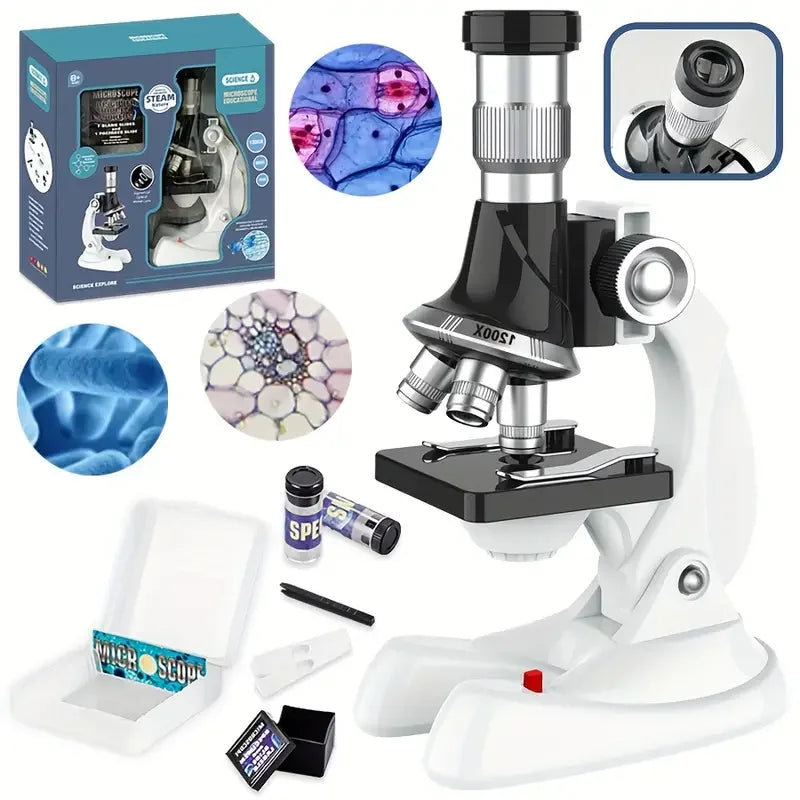 Children’s Science Microscope Kit – Magnification & Lab Tools for Fun