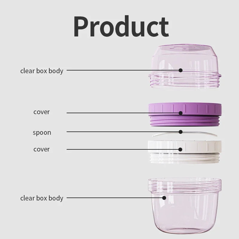 Double Layer Baby Milk Powder & Food Keeper – 310ml