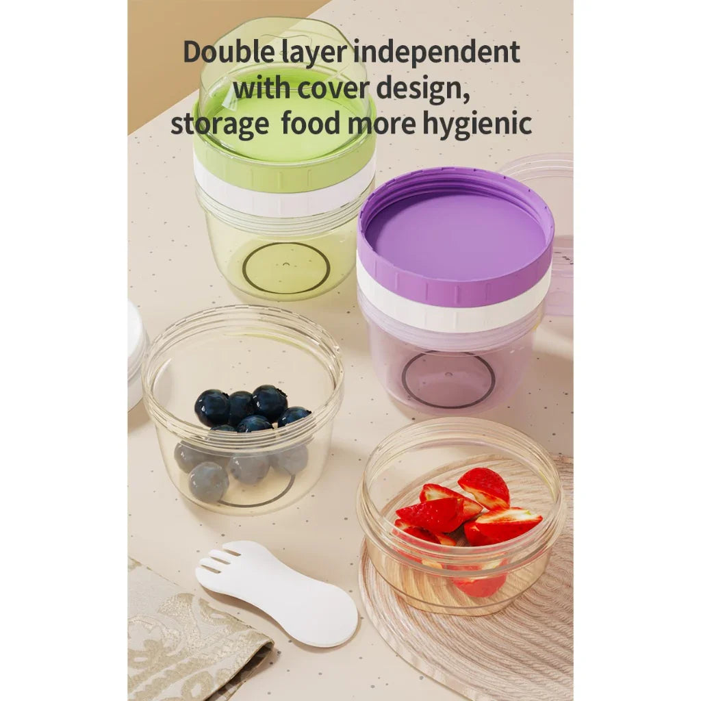 Double Layer Baby Milk Powder & Food Keeper – 310ml
