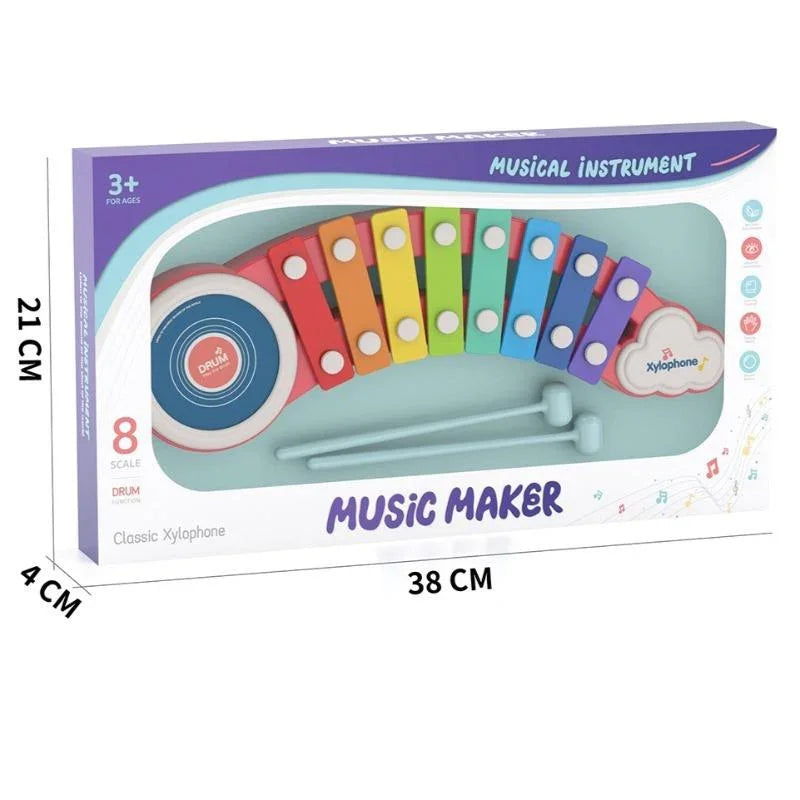 Cloud Xylophone Toy – Musical Activity Instrument for Babies & Toddlers