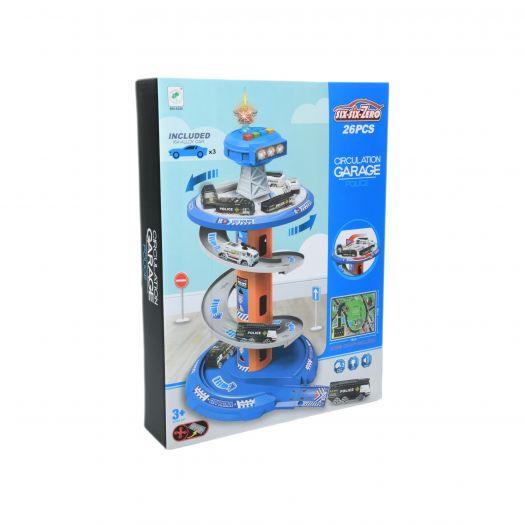 Handsome Circulation Parking Garage Playset Multi-Level Car