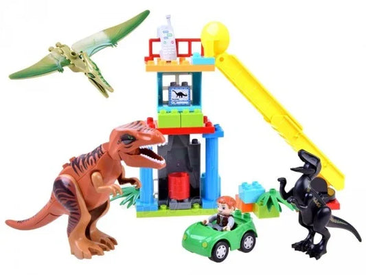Jurassic Dinosaur Adventure Building Block Playset