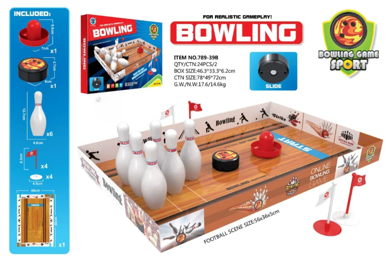 Toyshine Slide and Play Table Bowling Game For Kids