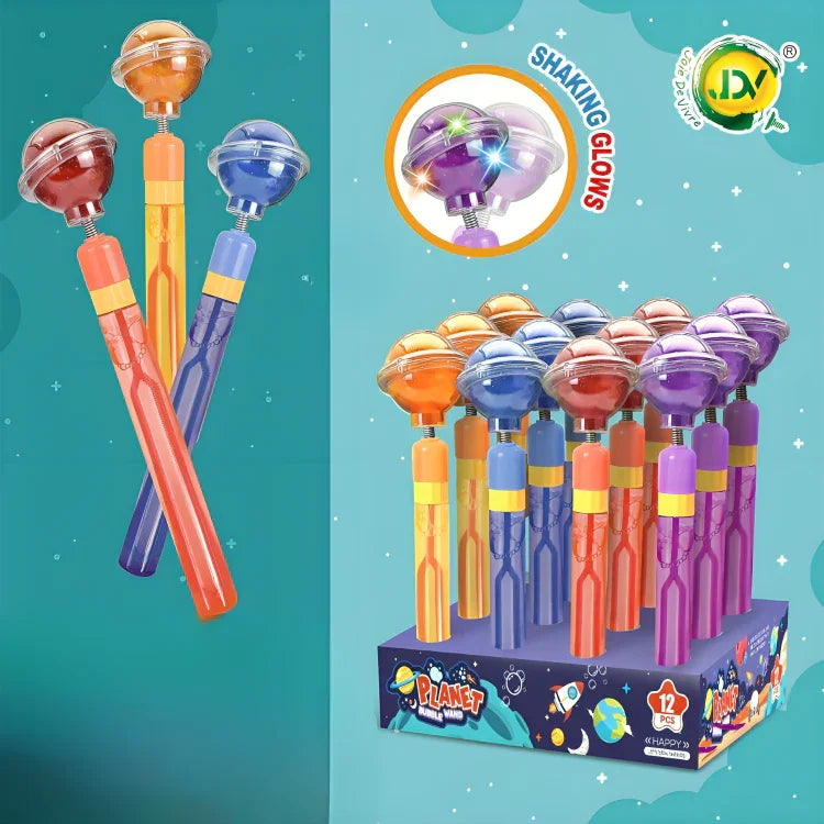 Shaking Glow Bubble Wand For Kids