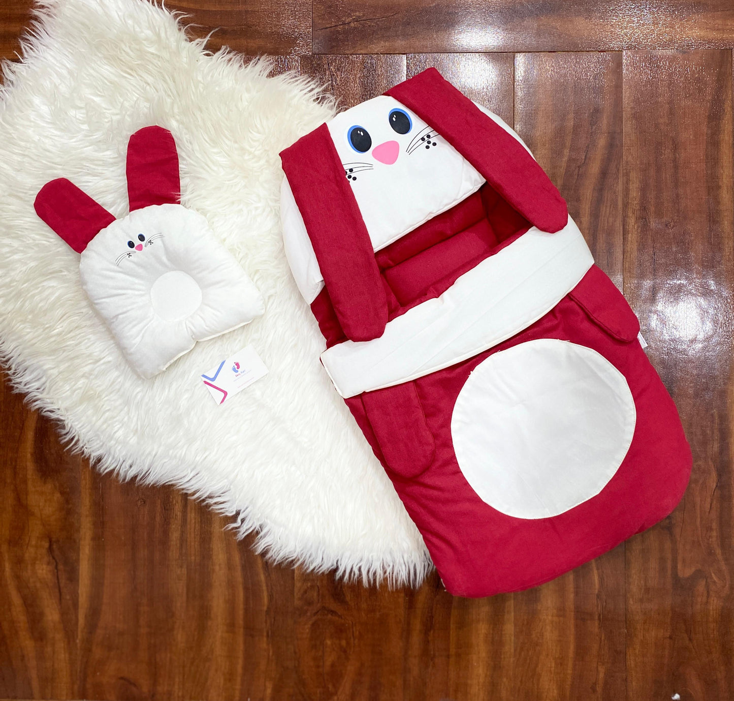Adorable and Cozy Rabbit Carry Nest Sleeping Bag