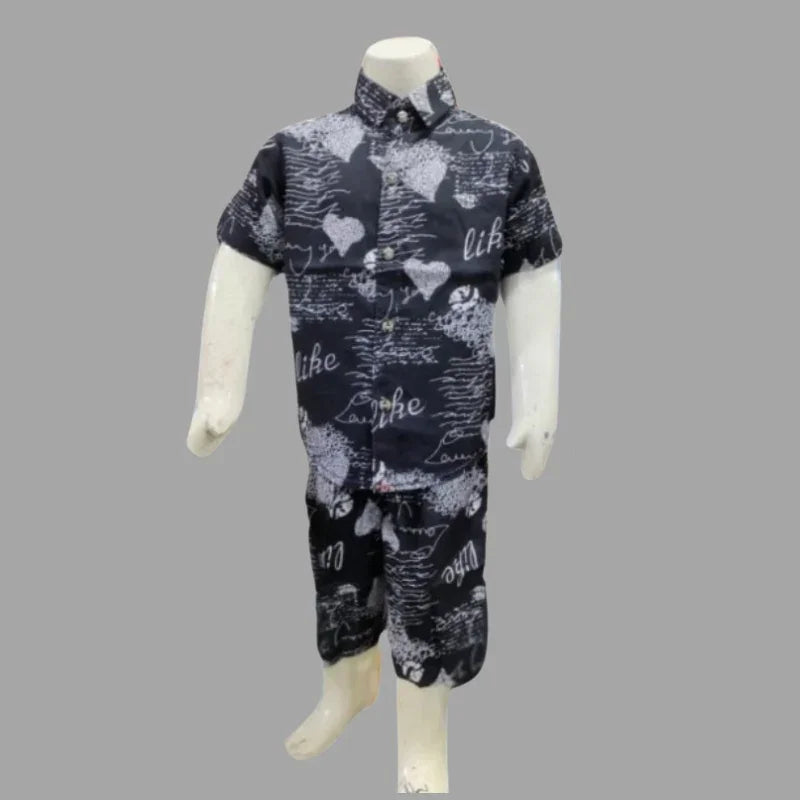 Baby Boy's Summer Outfit Short Sleeve Casual T-Shirt & Pant