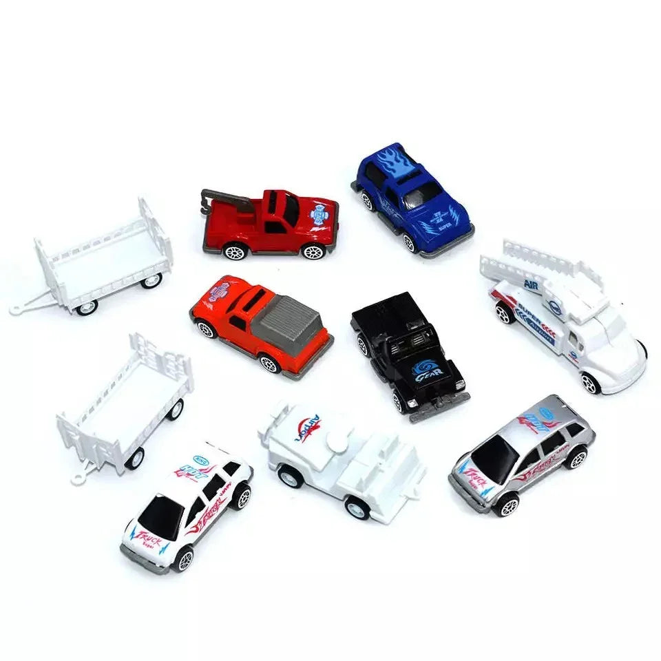 Airport Playset with Airplane, Cars & Accessories – New Century Airline Toy for Kids