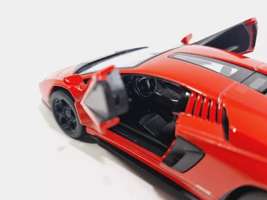 Lamborghini Countach LPI 800-4 1:24 Diecast Alloy Car Model with Light & Sound – Collector’s Edition Toy for Kids & Car Enthusiasts