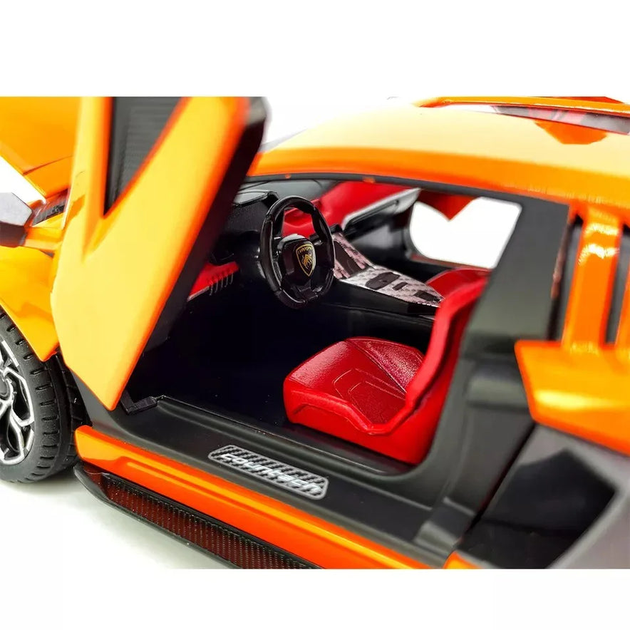 Lamborghini Countach LPI 800-4 1:24 Diecast Alloy Car Model with Light & Sound – Collector’s Edition Toy for Kids & Car Enthusiasts