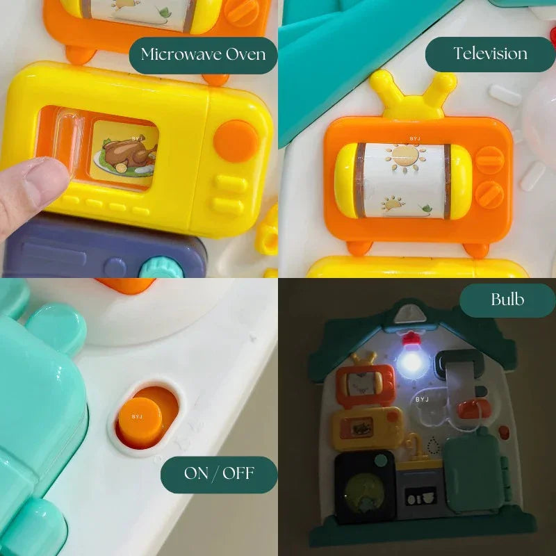 Baby Busy Board Multifunctional House – Interactive Learning Toy