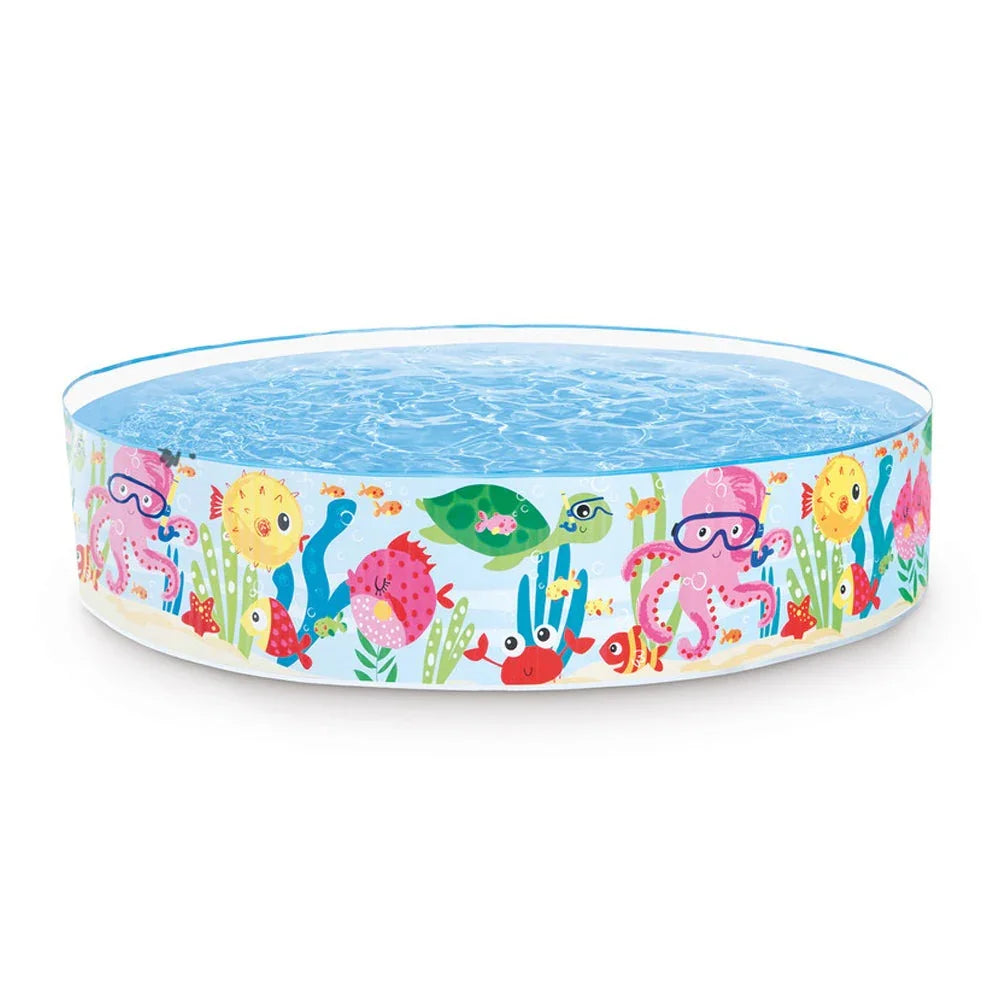 Intex Snapset Fishes Kiddie Pool – Splash & Play with Underwater Friends