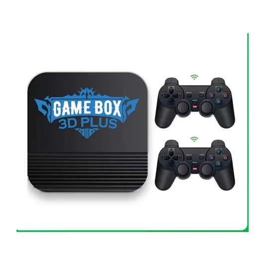 GameBox Classic – 2.4G Wireless Retro Console PS1 Style  with Dual Controllers