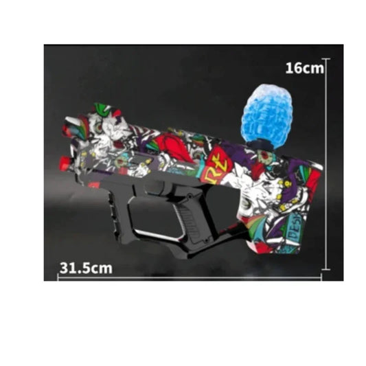 Graffiti Series Electric Water Bullet Gun – Fully Automatic Submachine Blaster