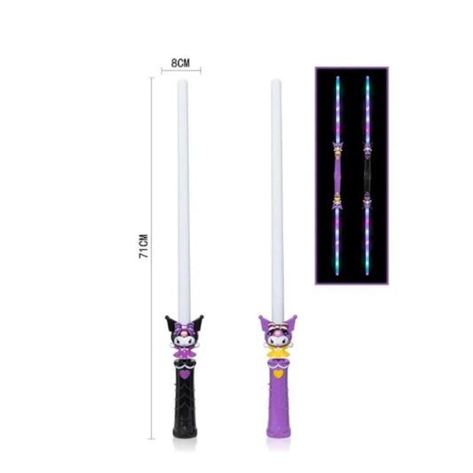 Kurumi Magical Light & Music Flash Stick – Glowing Wand for Kids
