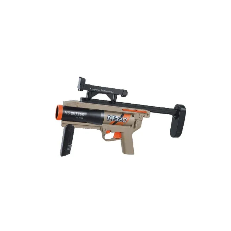 Triple-Shot Grenade Launcher Toy – Realistic Shell Ejection Blaster