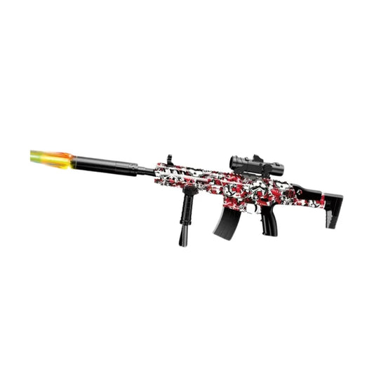 HK433 Graffiti Electric Water Bullet Rifle – Rechargeable Gel Blaster