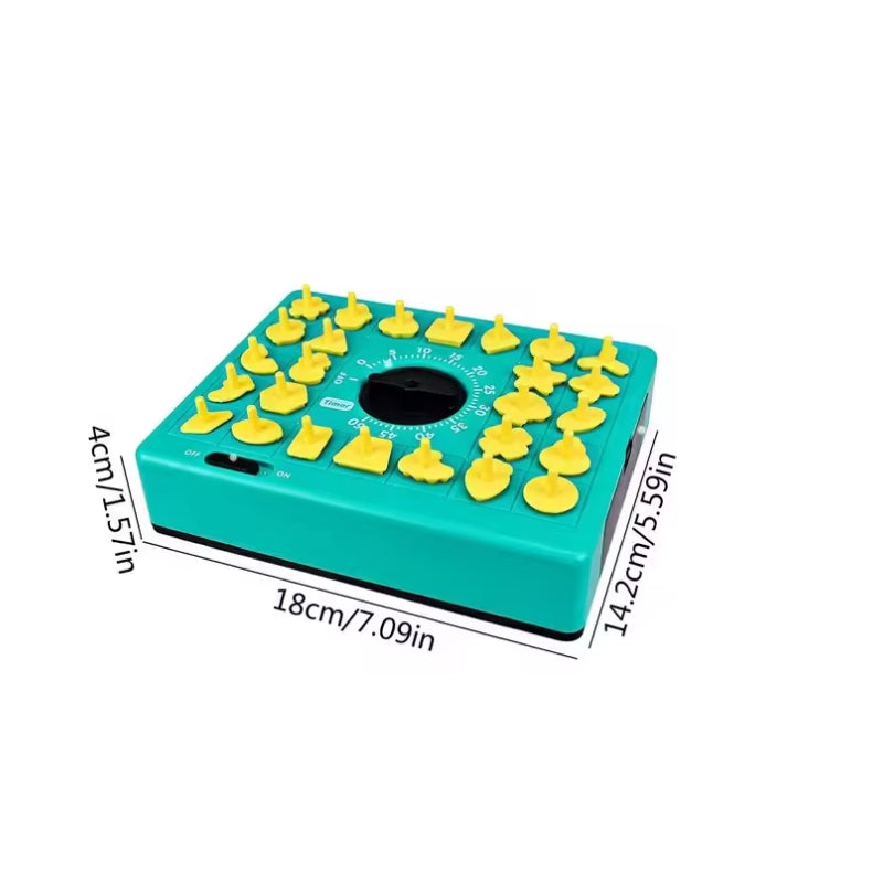Wind-Up Countdown Puzzle Challenge – Fast-Paced Timed Strategy Board Game