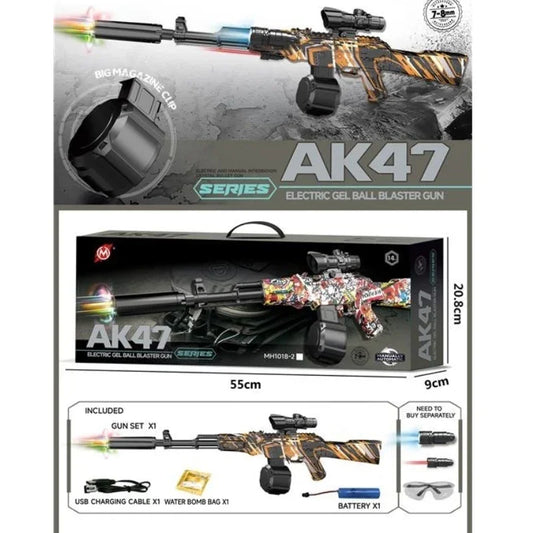 Graffiti Sniper – Dual-Mode High-Speed Blaster with Light Silencer