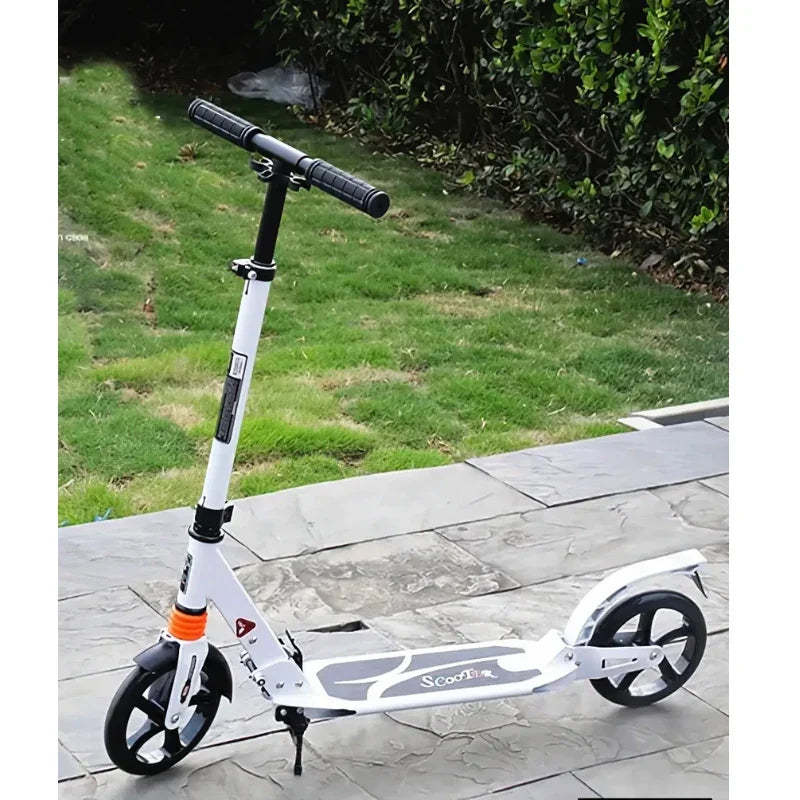 Power Jump Heavy Scooty with Shock-Absorb Jump