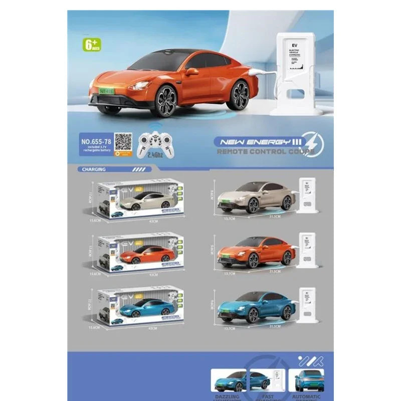 Remote Control New Energy Simulation Car – Powered RC Vehicle